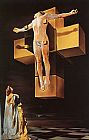 Salvador Dali Famous Paintings - Corpus Hypercubus